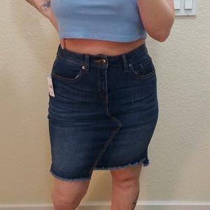 Denim skirt